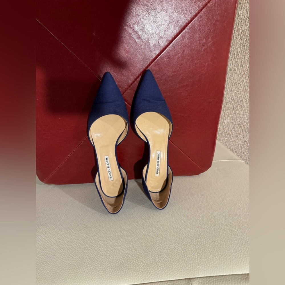 Gorgeous pair of Manallo  Blahnik shoes.